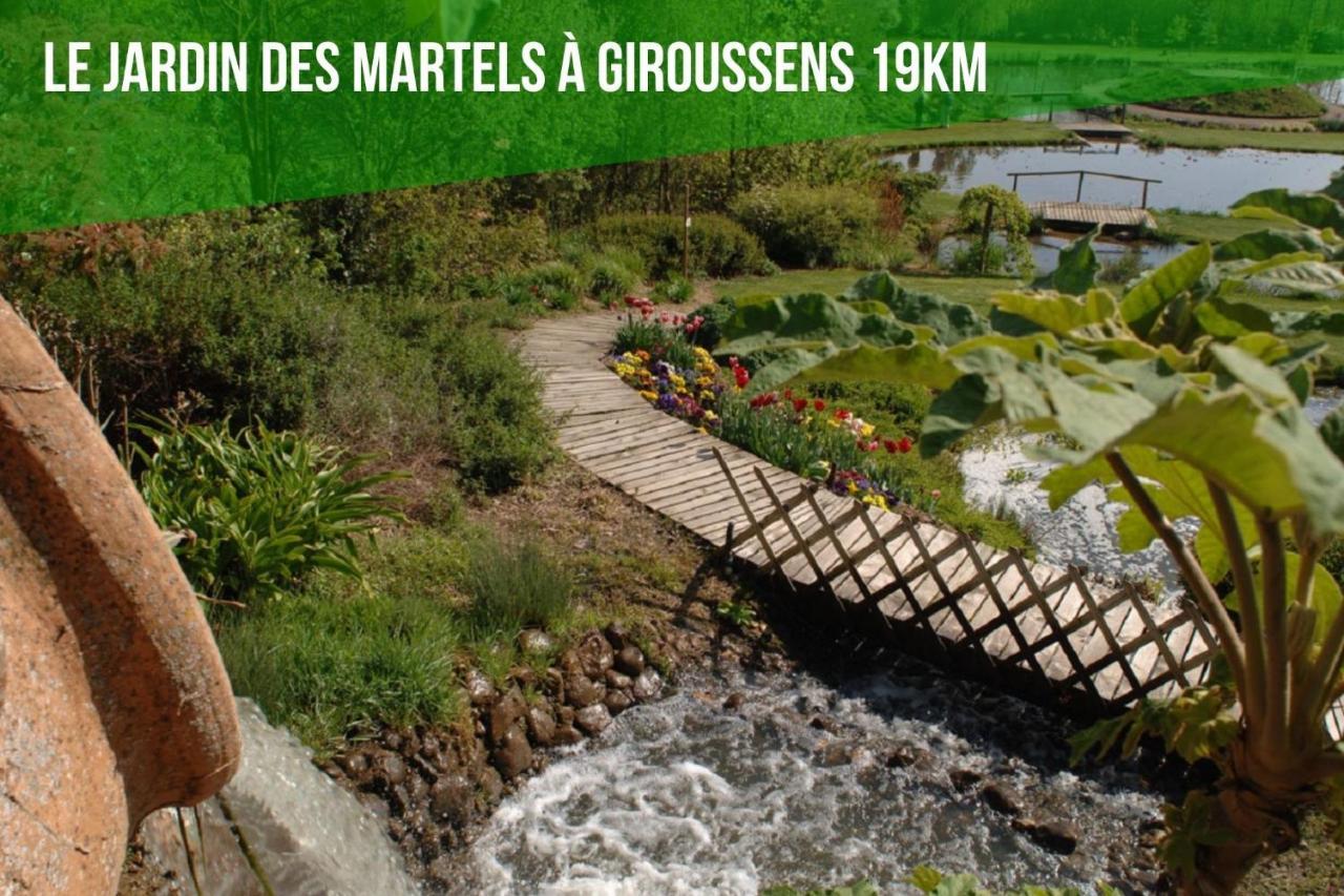 Le Cottage Nature Loin De L'Oeil Sauna Gaillac Entre Albi-Toulouse & Les Cottages Du Tarn Brens  Esterno foto